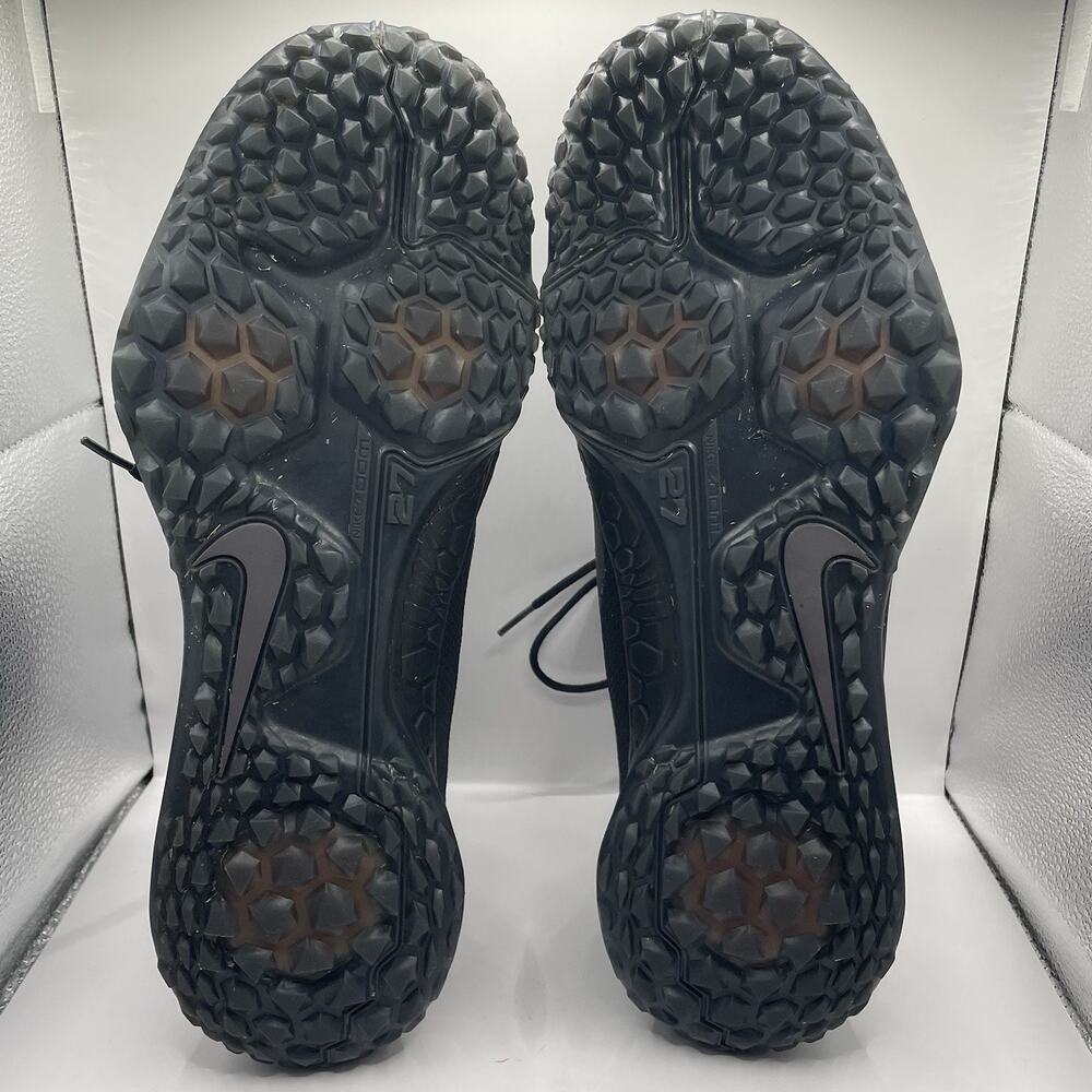 Men’s Size 15 Nike Force Zoom Trout 5 Turf Black Thunder Grey AH3374-002 Rare - Picture 8 of 9